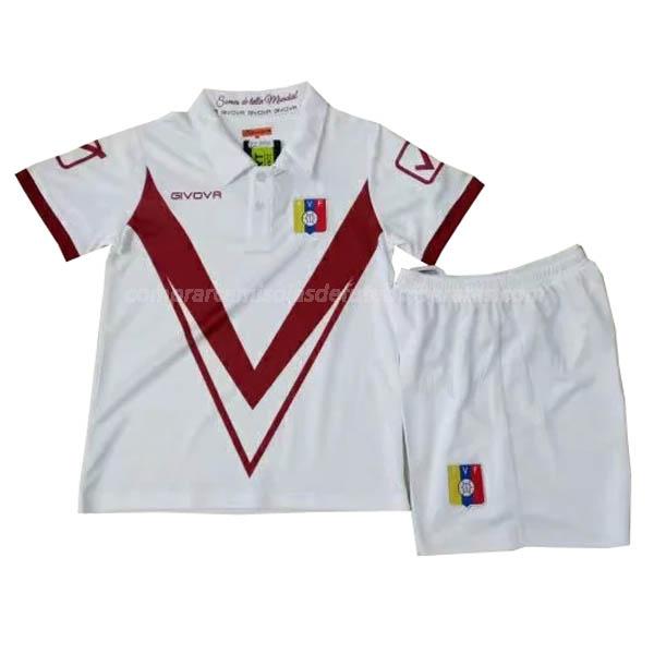 camisola venezuela crianças equipamento suplente para 2019-2020