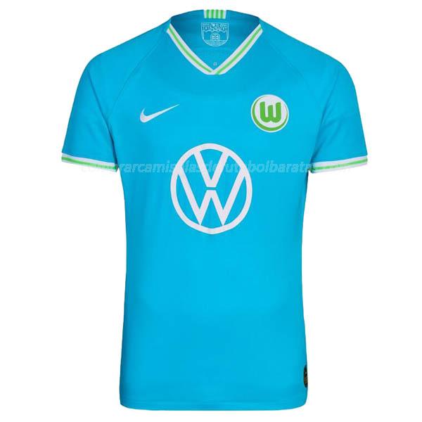 camisola wolfsburg equipamento suplente para 2019-2020