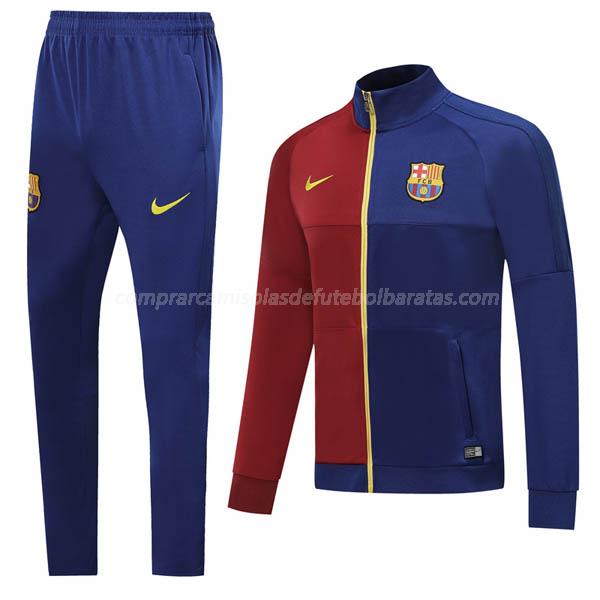 casaco barcelona azul vermelho 2019-2020