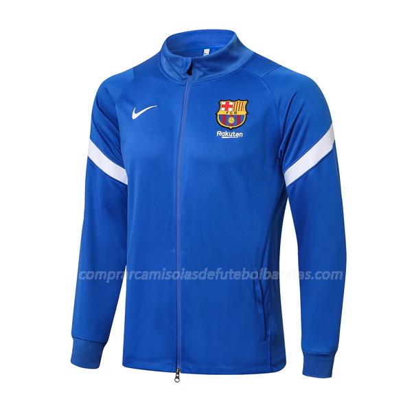 casaco barcelona top azul 2021-22