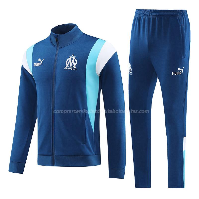 casaco olympique de marsella azul 2023