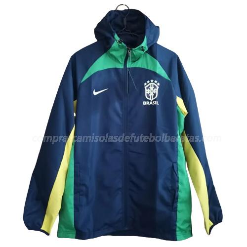 casaco windrunner brasil 22922a1 azul 2022-23