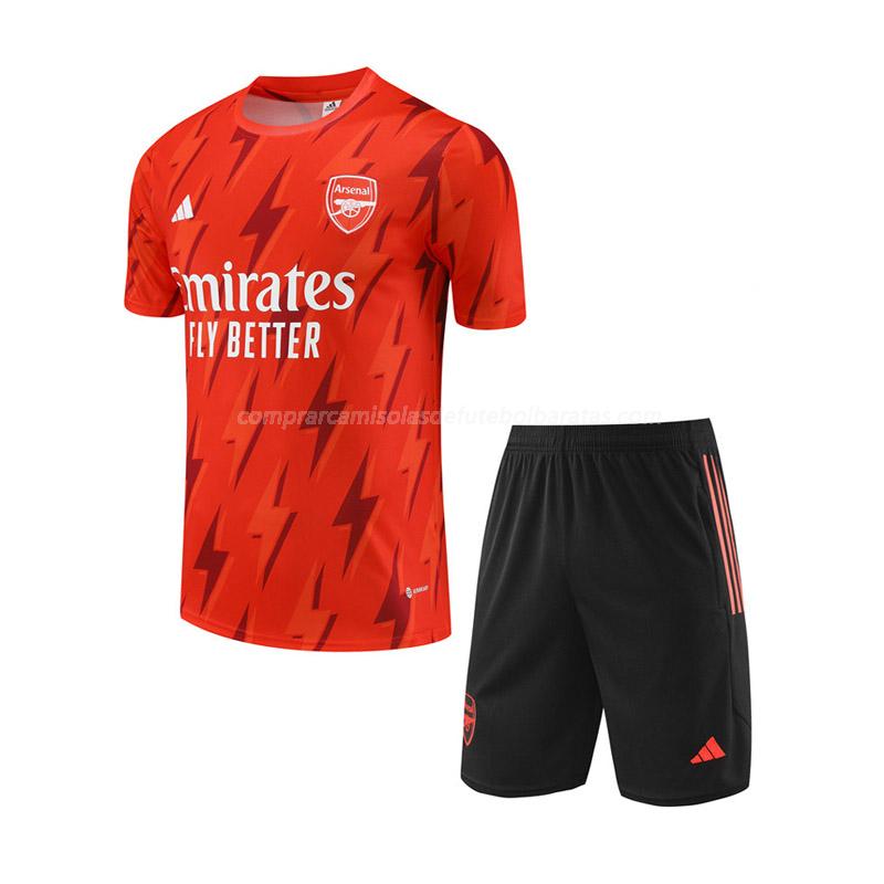 kits de camisa arsenal pre-match 2023-24