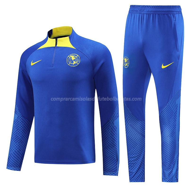 sweatshirt club america azul 2023