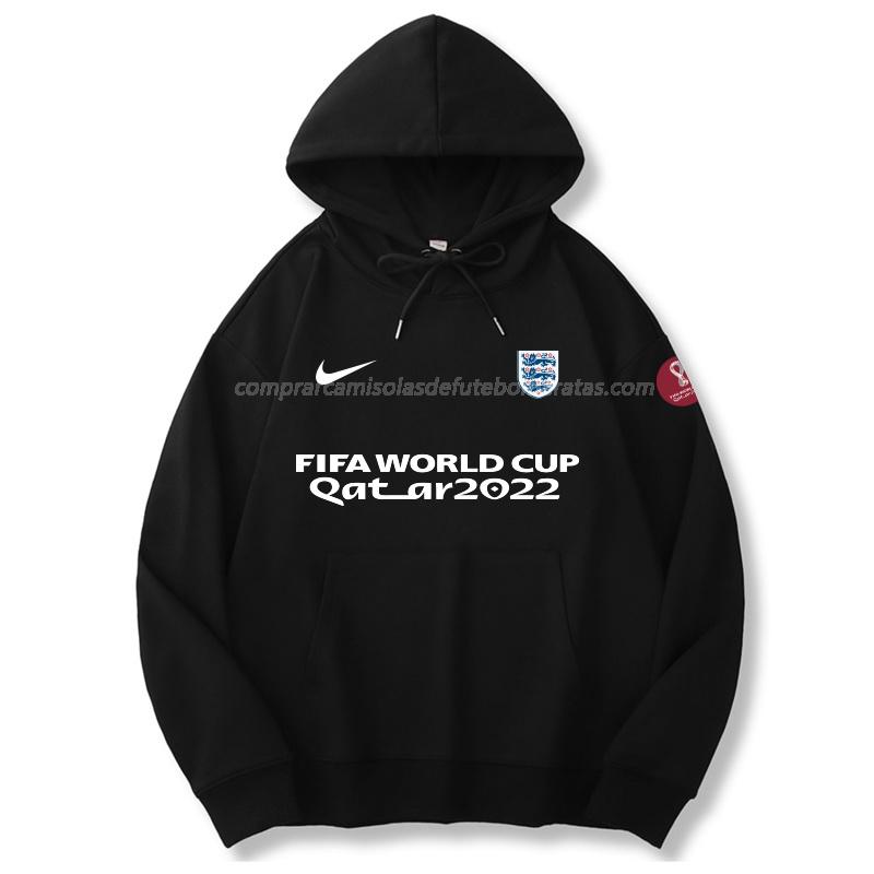 sweatshirt com carapuço inglaterra copa do mundo 221125a1 preto 2022