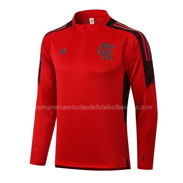 sweatshirt flamengo top vermelho 2021-22