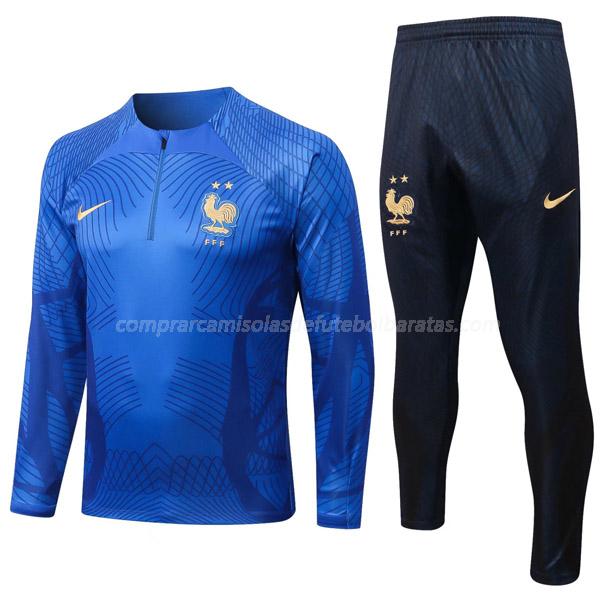 sweatshirt frança azul fg1 2022-23