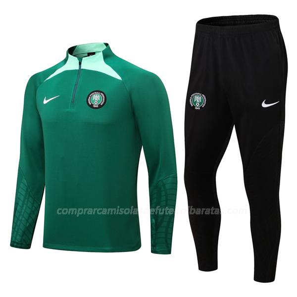 sweatshirt nigéria verde 2022-23