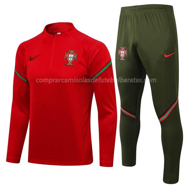 sweatshirt portugal vermelho 2021-22